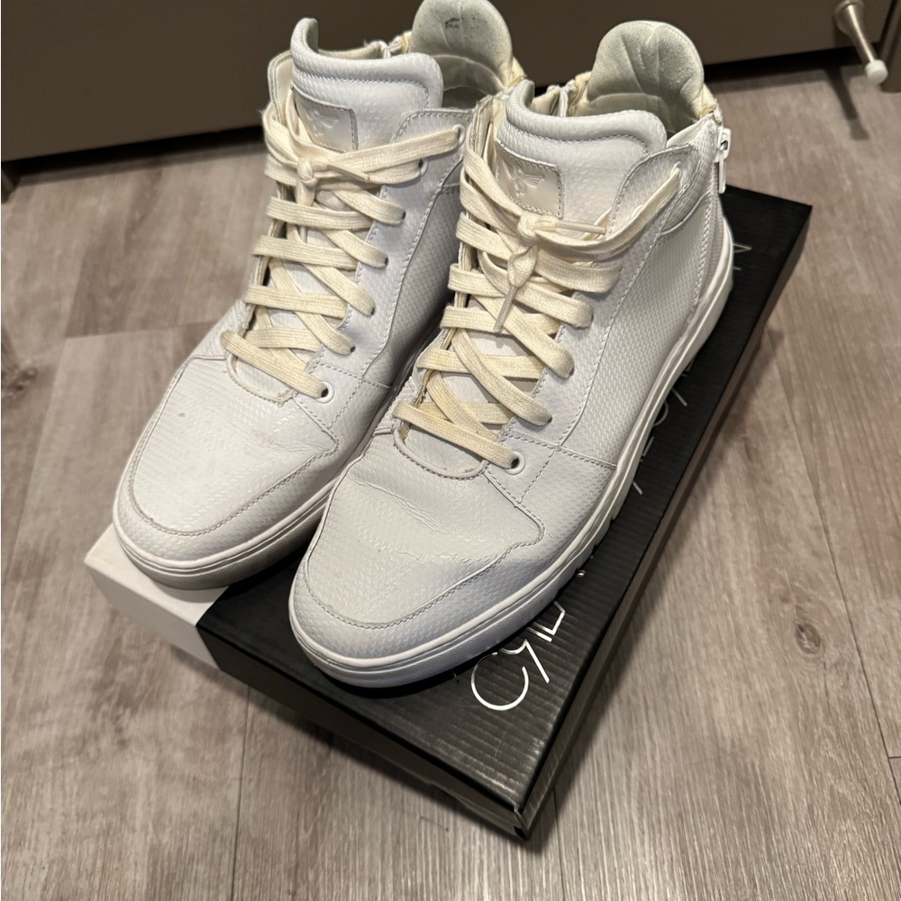 Creative Recreation White High-Top Sneakers